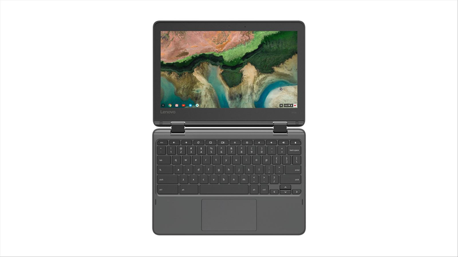 Lenovo 300e Chromebook 29,5 cm (11.6") Touch screen HD 7th Generation AMD A4-Series APUs 4 GB DDR4-SDRAM 32 GB eMMC Wi-Fi 5 (802.11ac) Chrome OS Nero