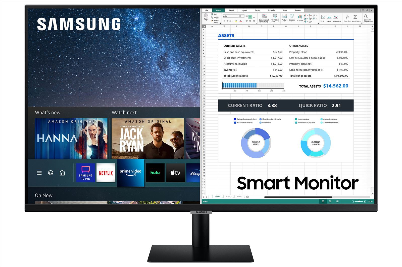 Samsung S27AM500 Smart Monitor da 27" Flat
