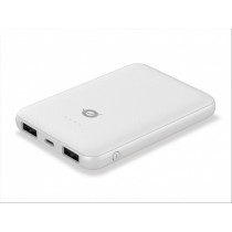 Conceptronic AVIL04W batteria portatile Polimeri di litio (LiPo) 5000 mAh Bianco